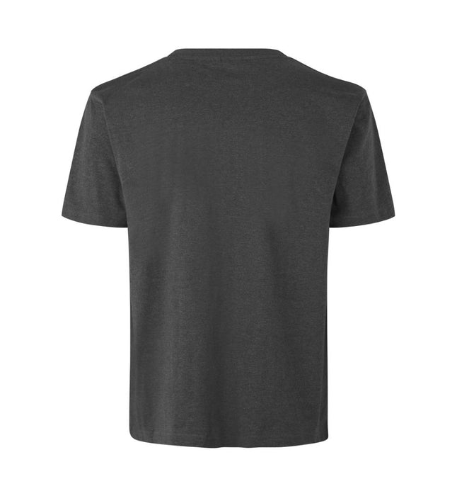 T-TIME T-shirt 100% bomuld -  Koks grå -  ID 0510