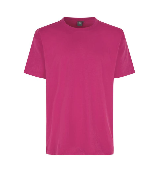 T-TIME T-shirt 100% bomuld - Pink -  ID 0510