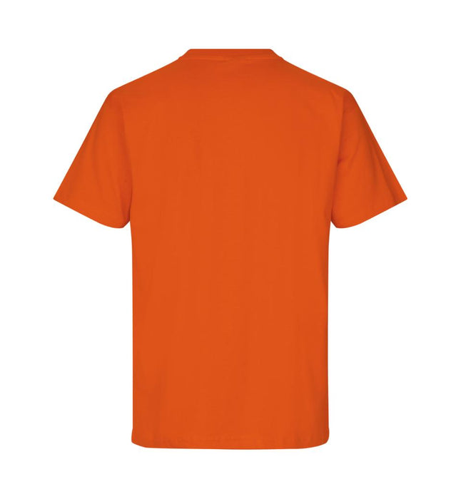 T-TIME T-shirt 100% bomuld - Orange -  ID 0510