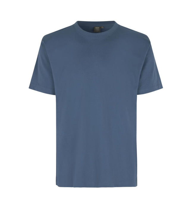 T-TIME T-shirt 100% bomuld - Indigo blå -  ID 0510