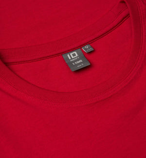 T-TIME® T-shirt, Rød, Dame - ID-0511