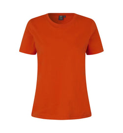 T-TIME® T-shirt, Orange, Dame - ID-0511
