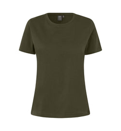 T-TIME® T-shirt, Oliven, Dame - ID-0511