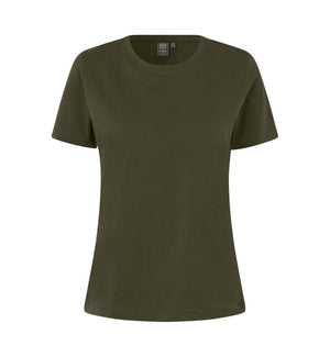 T-TIME® T-shirt, Oliven, Dame - ID-0511