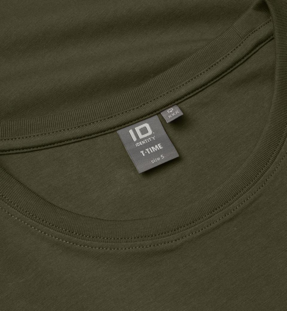T-TIME® T-shirt, Oliven, Dame - ID-0511