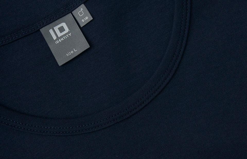 Interlock T-shirt med lange ærmer - Herre - Navy - ID 0518
