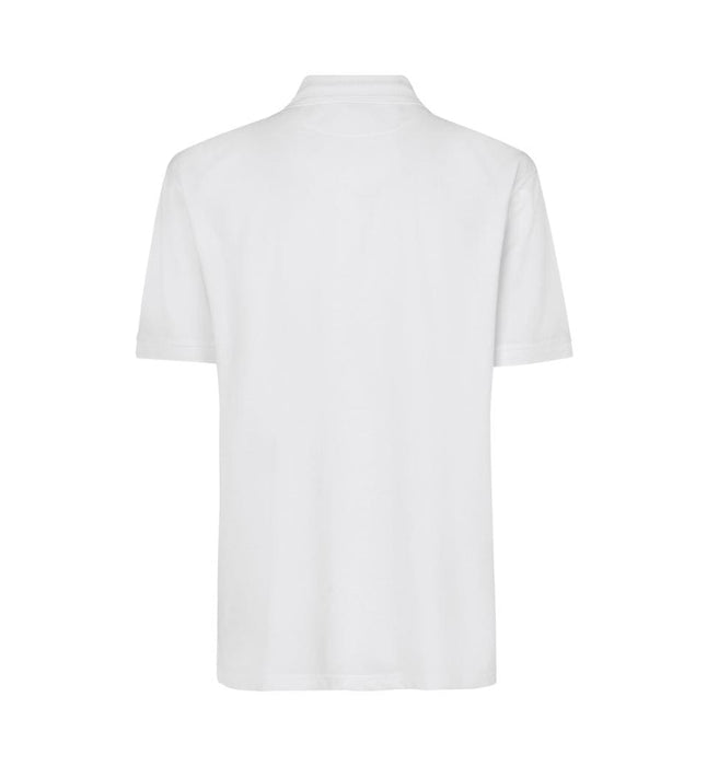 Poloshirt Med Brystlomme - Herre - Hvid - ID 0520