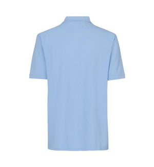 Brystlomme Poloshirt , Herre - Lyseblå - 0520
