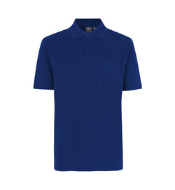 Brystlomme Poloshirt , Herre - Kongeblå - 0520