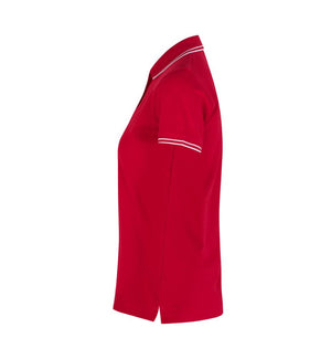 Kontrast Polo - Dame - Rød - ID 0523