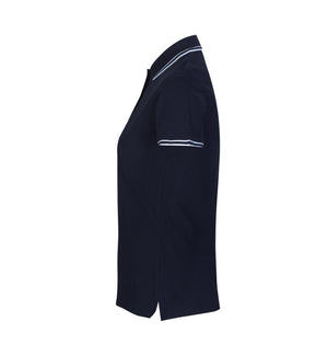 Kontrast Polo - Dame - Navy - ID 0523