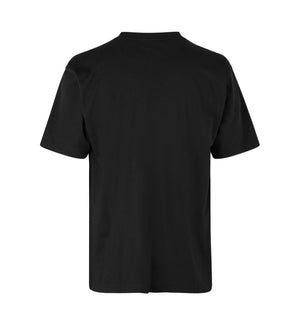 T-shirt med brystlomme, Herre - Sort - 0550