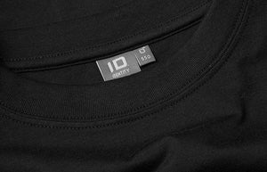T-shirt med brystlomme, Herre - Sort - 0550