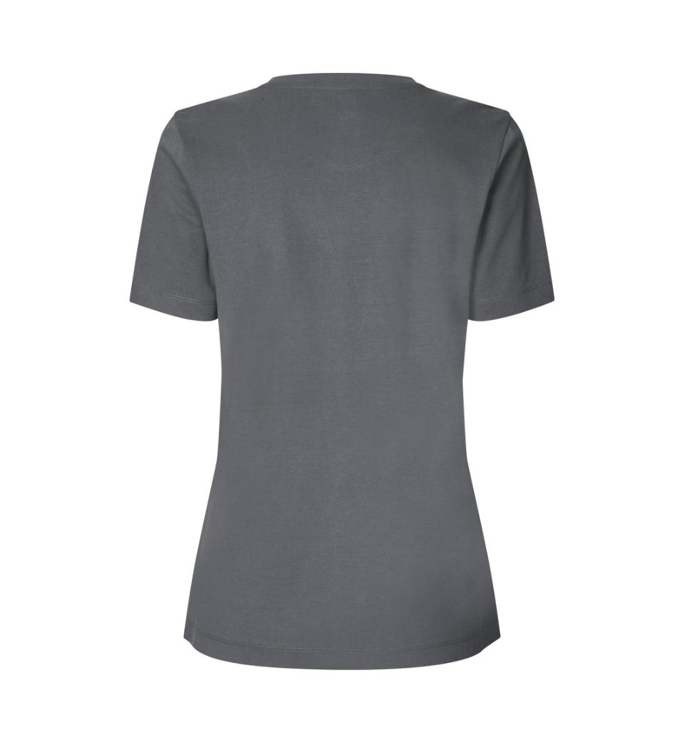 Ease T-shirt i Sølv Grå, Dame - ID 0555