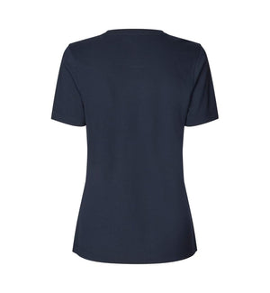 Ease T-shirt i Navy, Dame - ID 0555