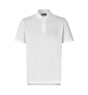 Ease poloshirt i Hvid, Herre - ID 0556