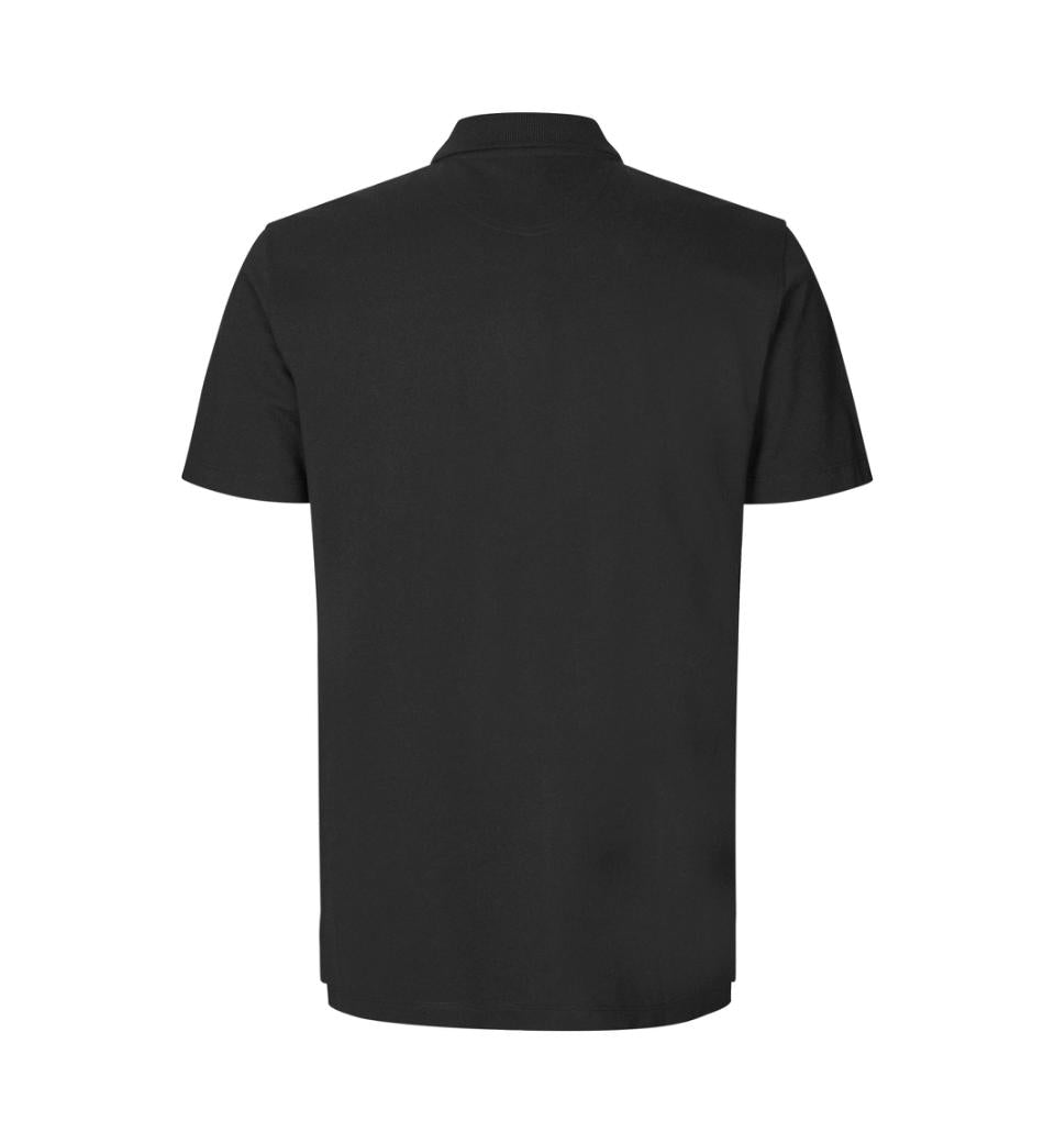 Ease poloshirt i Sort, Herre - ID 0556