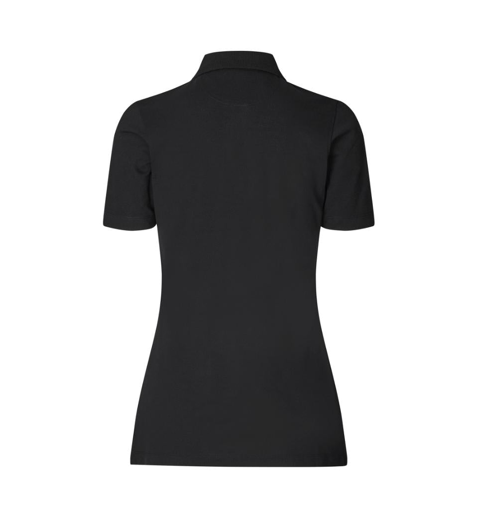 Ease poloshirt i Sort, Dame - ID 0557