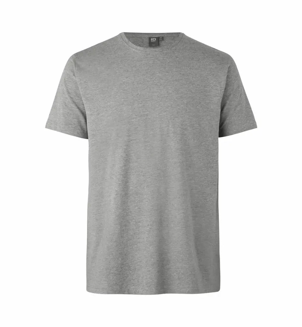 Komfort Stretch T-shirt, Grå Melange, ID 0594