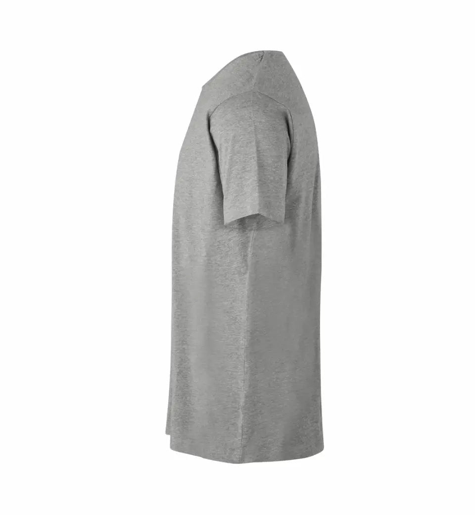 Komfort Stretch T-shirt, Grå Melange, ID 0594