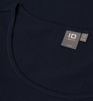 3/4 Ærmet Stretch T-shirt - Dame - Navy - ID 0597
