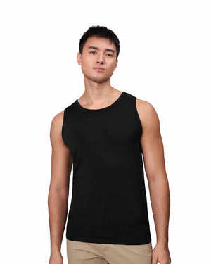 Stretch Tanktop, Sort, ID 0598