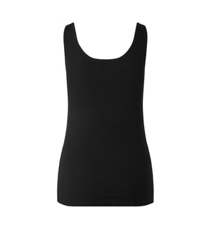 Stretch Tanktop - Dame - Sort - ID 0599
