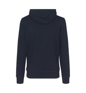 Sweatshirt hoodie med lynlås, Navy, Herre - 0638