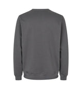 Økologisk sweatshirt, Sølv Grå, Herre - ID 0682