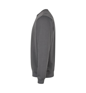 Økologisk sweatshirt, Sølv Grå, Herre - ID 0682