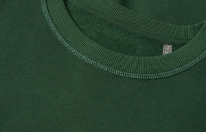 Økologisk sweatshirt, Flaskegrøn, Herre - ID 0682