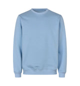 Økologisk sweatshirt, Lys Blå, Herre - ID 0682