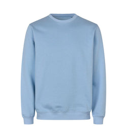 Økologisk sweatshirt, Lys Blå, Herre - ID 0682