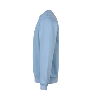 Økologisk sweatshirt, Lys Blå, Herre - ID 0682