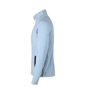 Mikrofleece Cardigan - Herre - Blå - ID 0803