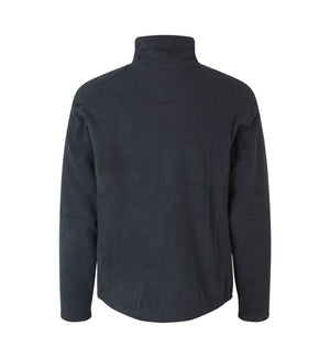 Mikrofleece Cardigan  - Herre - Navy - ID 0803