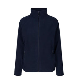 Mikrofleece Cardigan - Dame - Navy - ID 0805