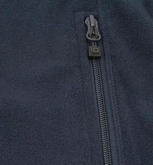 Mikrofleece Cardigan - Dame - Navy - ID 0805
