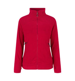 Zip-n-Mix Mikrofleece - Dame - Rød - ID 0807