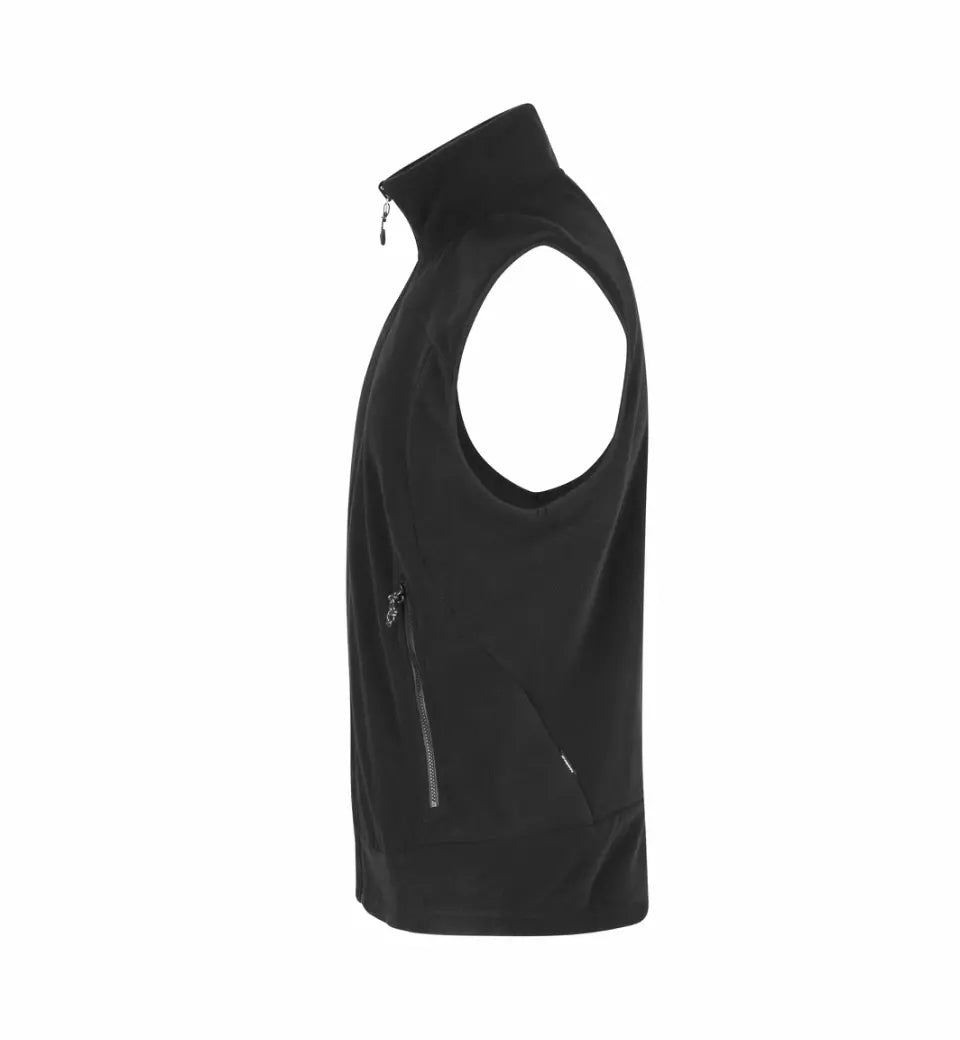 Active Mikrofleece Vest, Sort, ID 0811