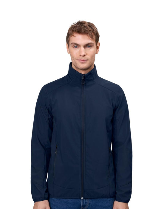 Funktionel Softshell Jakke - Herre - Navy - ID 0854