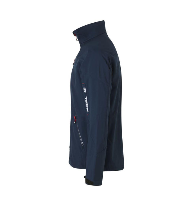 Softshell Jakke med kontrastfarve - Herre - Navy - ID 0872