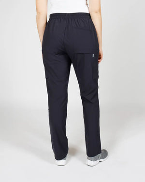 Nybo 105136-10 Pull-on stretch bukser, navy, unisex