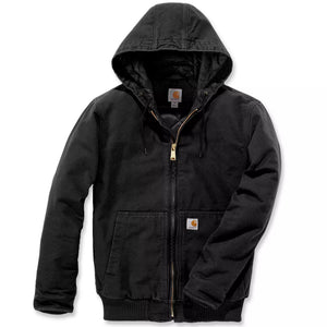 Carhartt Duck Active foret arbejdsjakke 104050, Sort