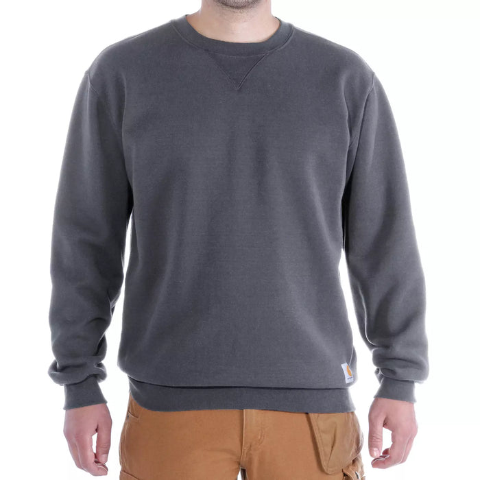 Crewneck Sweatshirt, Herre, Charcoal heather - Carhartt K124 - 026