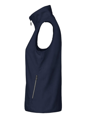 Melton Vest, Navy - Dame - D.A.D 139043