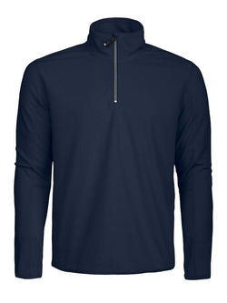 Melton Halfzip Herre - Navy - D.A.D 139044