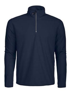 Melton Halfzip Herre - Navy - D.A.D 139044