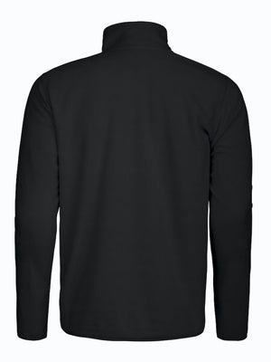 Melton Halfzip Herre - Sort - D.A.D 139044