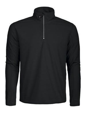 Melton Halfzip Herre - Sort - D.A.D 139044